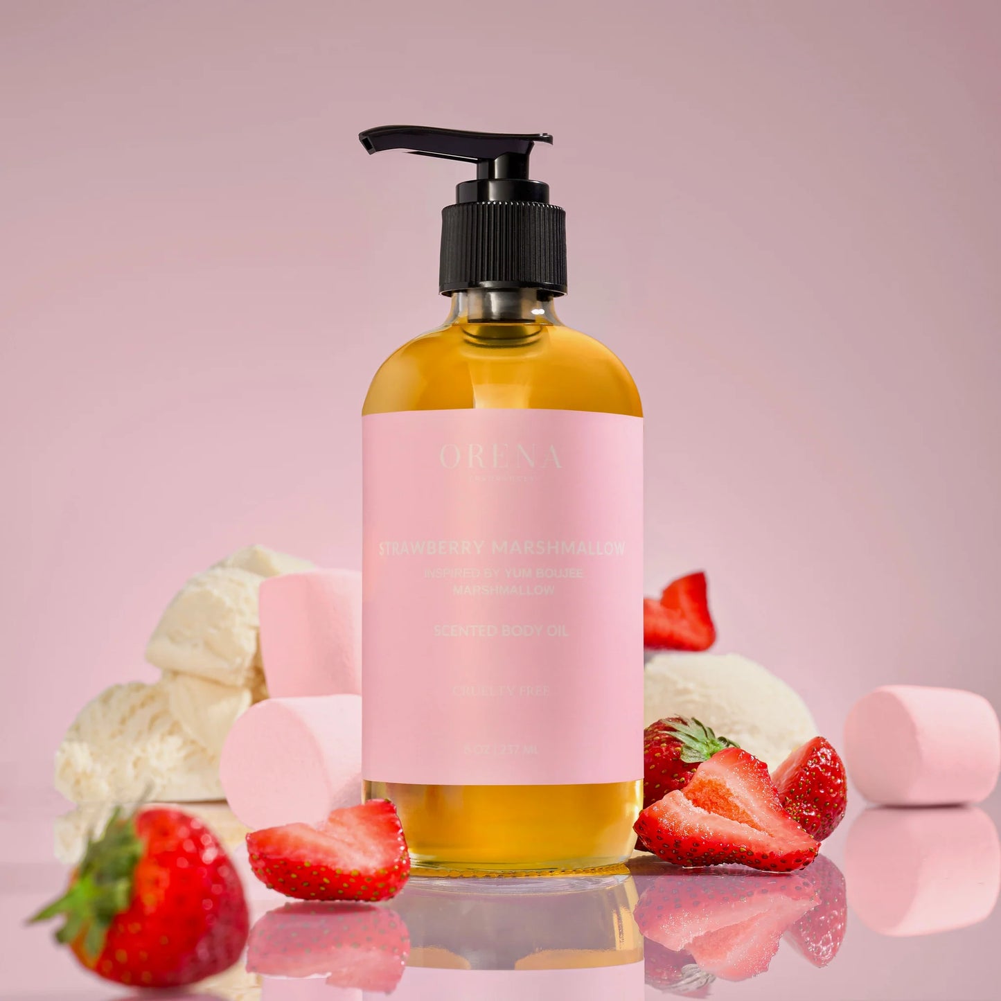 ORENA Strawberry Marshmallow BODY OIL (Sample Sizes)